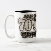 ヴィンテージラブ70のカフェ- Mag ツートーンマグカップ (左)