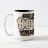 ヴィンテージラブ90のカフェ- Mag ツートーンマグカップ (左)