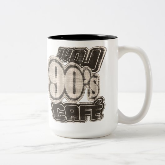 ヴィンテージラブ90のカフェ- Mag ツートーンマグカップ (右)