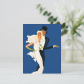 ヴィンテージラブ＆ロマンスモダンウェディング招待状 招待状 (スタンド正面)