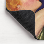 ヴィンテージラブ&ロマンスレトロハリウッド映画 マウスパッド (コーナー)