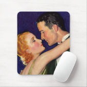 ヴィンテージラブ&ロマンスレトロハリウッド映画 マウスパッド (マウス)