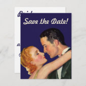 ヴィンテージラブ&ロマンス、ハリウッド Save the Date セーブザデート (正面/裏面)