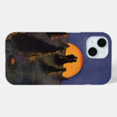 ヴィンテージラブ&ロマンス、ハーベストムーンキス Case-Mate iPhoneケース (裏面 (横))