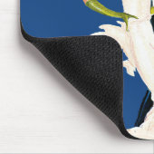 ヴィンテージラブ＆ロマンス、モダンな結婚式のカップル マウスパッド (コーナー)