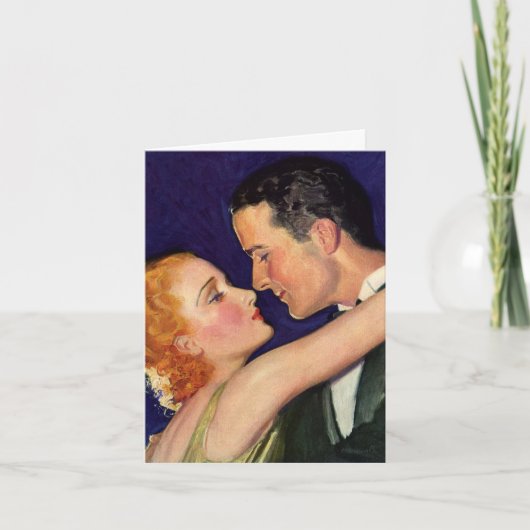 ヴィンテージラブ&ロマンス レトロハリウッド サンクス サンキューカード (正面)