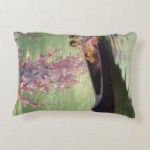 ヴィンテージラブ&ロマンス、ロマンチックなカヌー乗り アクセントクッション (裏面)