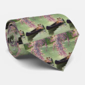 ヴィンテージラブ&ロマンス、ロマンチックなカヌー乗り ネクタイ (ロール)