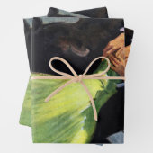 ヴィンテージラブ&ロマンス、ロマンチックキス ラッピングペーパーシート (インサイチュ)