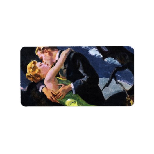 ヴィンテージラブ&ロマンス、ロマンチックキス ラベル (正面)