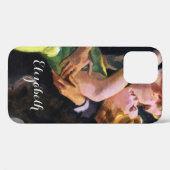 ヴィンテージラブ&ロマンス、ロマンチックキス Case-Mate iPhoneケース (裏面 (横))