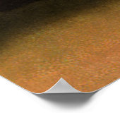 ヴィンテージラブ&ロマンス、ロマンチック暖炉キス ポスター (角)