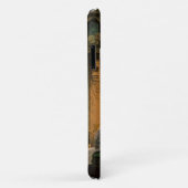 ヴィンテージラブ&ロマンス、ロマンチック暖炉キス Case-Mate iPhoneケース (裏面/右)