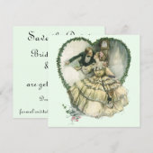 ヴィンテージラブ, ロマンス, ロマンチック, セーブ・ザ・デート 招待状 (正面/裏面)