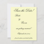 ヴィンテージラブ&ロマンス、保存の日付を保存 招待状 (裏面)