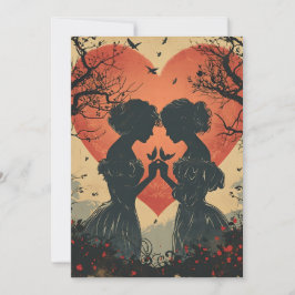 ヴィンテージラブ LGBTQ バレンタインデー シーズンカード