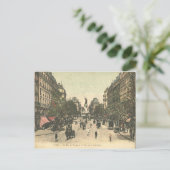 ヴィンテージラプレイスドゥラレピュブリク，パリ，フランス ポストカード (スタンド正面)