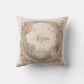 ヴィンテージラプンツェルフェアリータリー クッション (裏面)