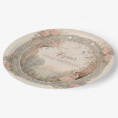 ヴィンテージラプンツェルフェアリータリー ペーパープレート (アングル)