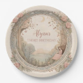 ヴィンテージラプンツェルフェアリータリー ペーパープレート (正面)