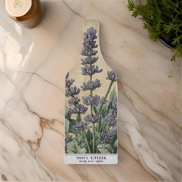 ヴィンテージラベインスパイアンダー薬草パドル カッティングボード