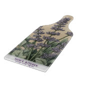 ヴィンテージラベインスパイアンダー薬草パドル カッティングボード (角)