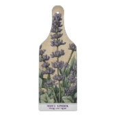 ヴィンテージラベインスパイアンダー薬草パドル カッティングボード (正面)