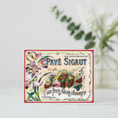 ヴィンテージラベルはがき ポストカード (スタンド正面)