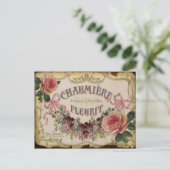 ヴィンテージラベルはがき ポストカード (スタンド正面)