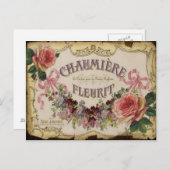 ヴィンテージラベルはがき ポストカード (正面/裏面)