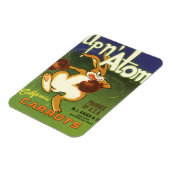 ヴィンテージラベルアートボクシングラビットアップnアトムニンツ マグネット (左側)