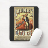 ヴィンテージラベルアート、クラムのポケット喘息吸入器 マウスパッド (マウス)