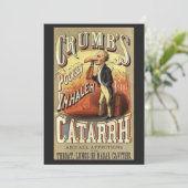 ヴィンテージラベルアート、クラムズポケットぜんそく吸入器 (スタンド正面)