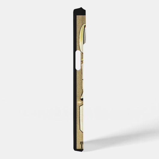 ヴィンテージラベルアート、クラムズポケットぜんそく吸入器 Case-Mate iPhoneケース (裏面 / 右)