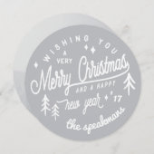 ヴィンテージラベルグレー（写真） (正面/裏面)