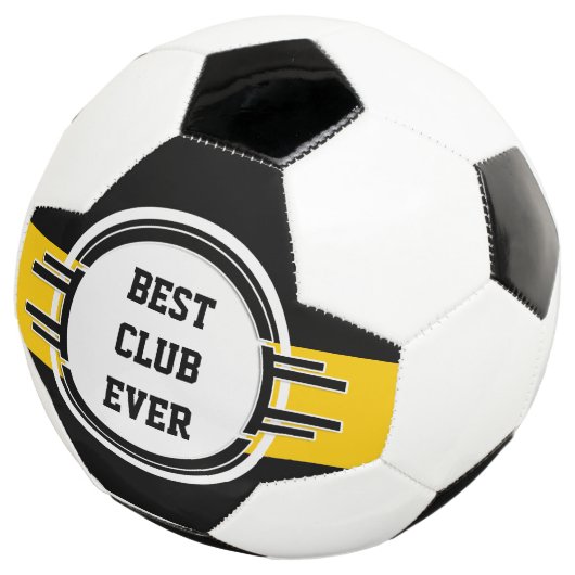 ヴィンテージラベル黒V +バックグラー。&文字 サッカーボール (3/4)