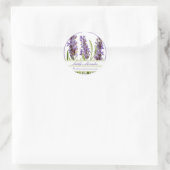 ヴィンテージラベンダカスタムー ラウンドシール (バッグ)