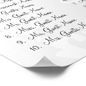 ヴィンテージラベンダーの鳥クリックが座カスタマイズる ポスター (角)