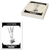 ヴィンテージラベンダーシードパケットラバーアートスタンプ ラバースタンプ (押印)