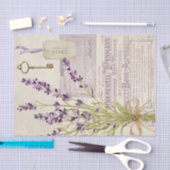 ヴィンテージラベンダーデクページティッシュペーパー 薄葉紙 (クラフト)