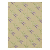 ヴィンテージラベンダーパターン テーブルクロス (正面)