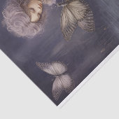 ヴィンテージラベンダーフェアリーお洒落ガーデン、デクページ 薄葉紙 (詳細)