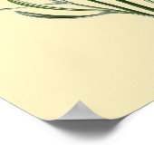 ヴィンテージラベンダーフラワー#3 ポスター (角)