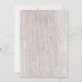 ヴィンテージラベンダーフローラジャーエレガントブライダルシャワー 招待状 (裏面)