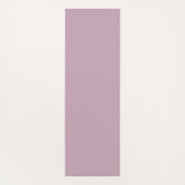 ヴィンテージラベンダーフローラ白い花イニシャル ヨガマット (裏面)