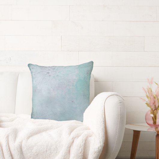 ヴィンテージラベンダーレースパターン クッション (ソファ)