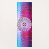 ヴィンテージラベンダー曼荼羅 ヨガマット (裏面)