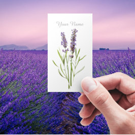 ヴィンテージラベンダー 名刺