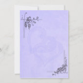 ヴィンテージラベ結婚ンダー 招待状 (裏面)