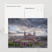 ヴィンテージラホールパキスタンバドシャイ旅行水の色 ポストカード (正面/裏面)